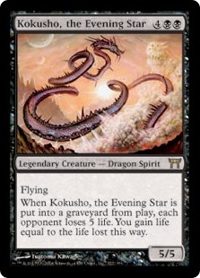 Kokusho, the Evening Star Champions of Kamigawa